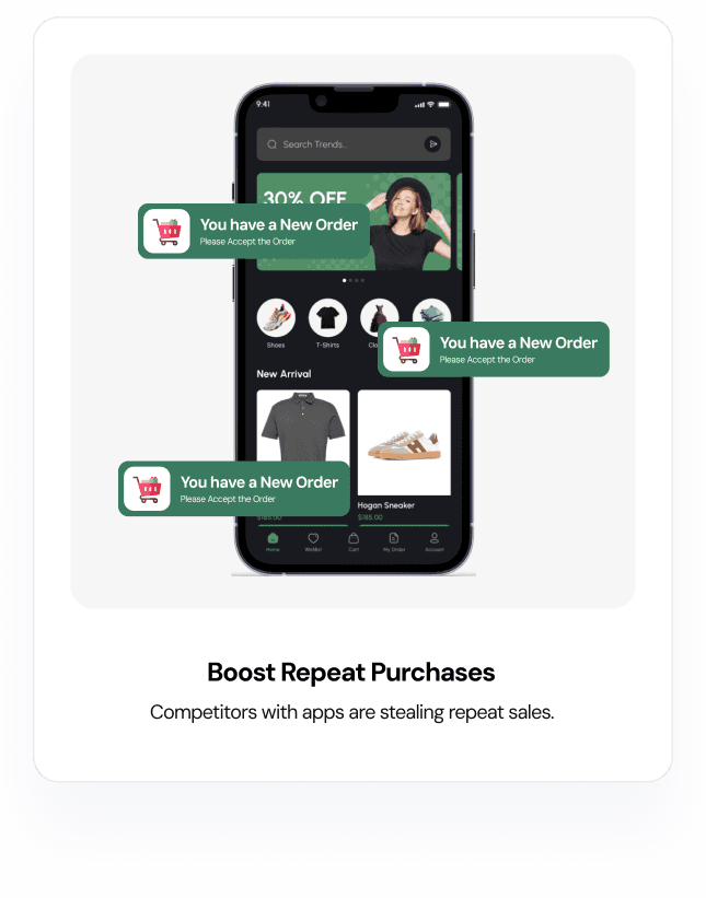 Mobile app preview interface